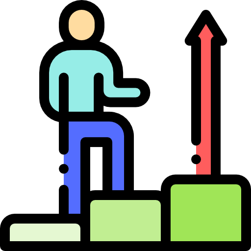 Crecimiento de expertos icono